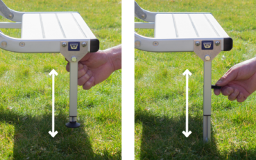 Preview: Anmiber Trittstufen Stütze Thule Einstiegsstufe Verstärkung Wohnmobil Stütze